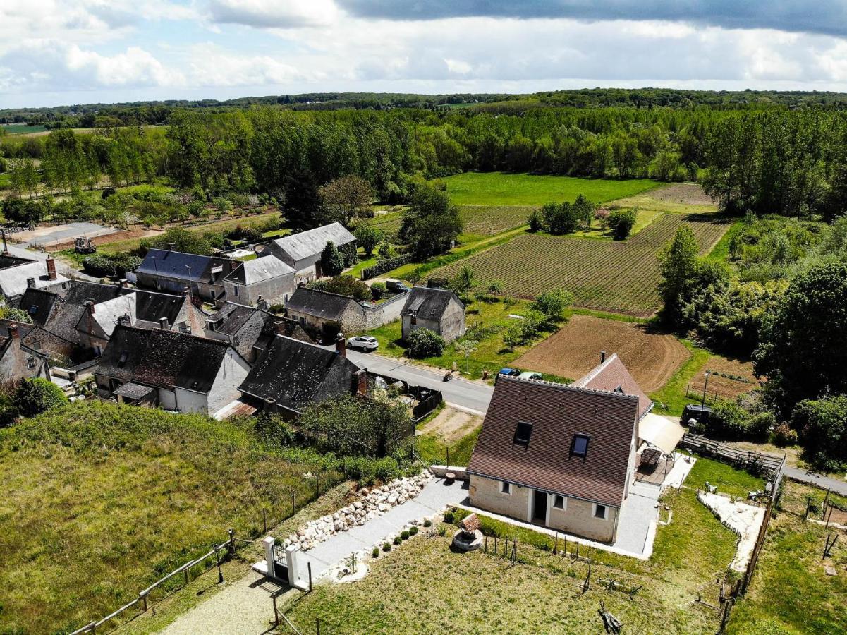 Maison Nature Cosy Proche Azay Villandry Saché エクステリア 写真