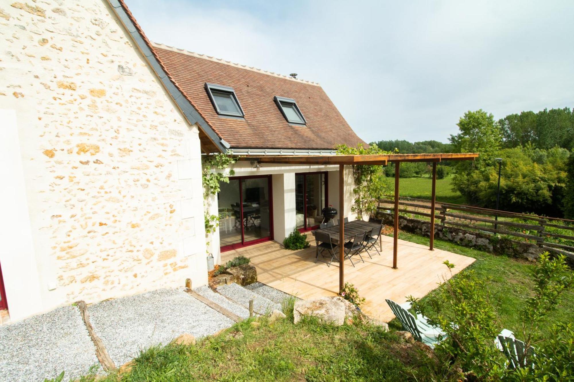 Maison Nature Cosy Proche Azay Villandry Saché エクステリア 写真